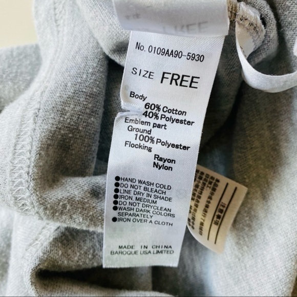 MOUSSY “the MOUSSY states of army” gray tee - Picture 4 of 7